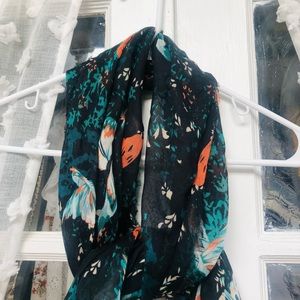 Floral scarf
